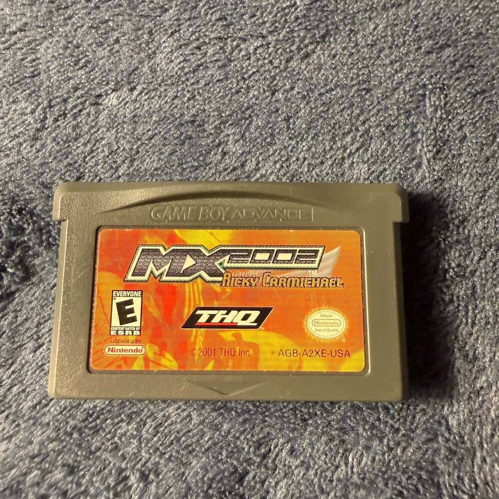 MX 2002 Featuring Ricky Carmichael (Game Boy Advance, 2001)